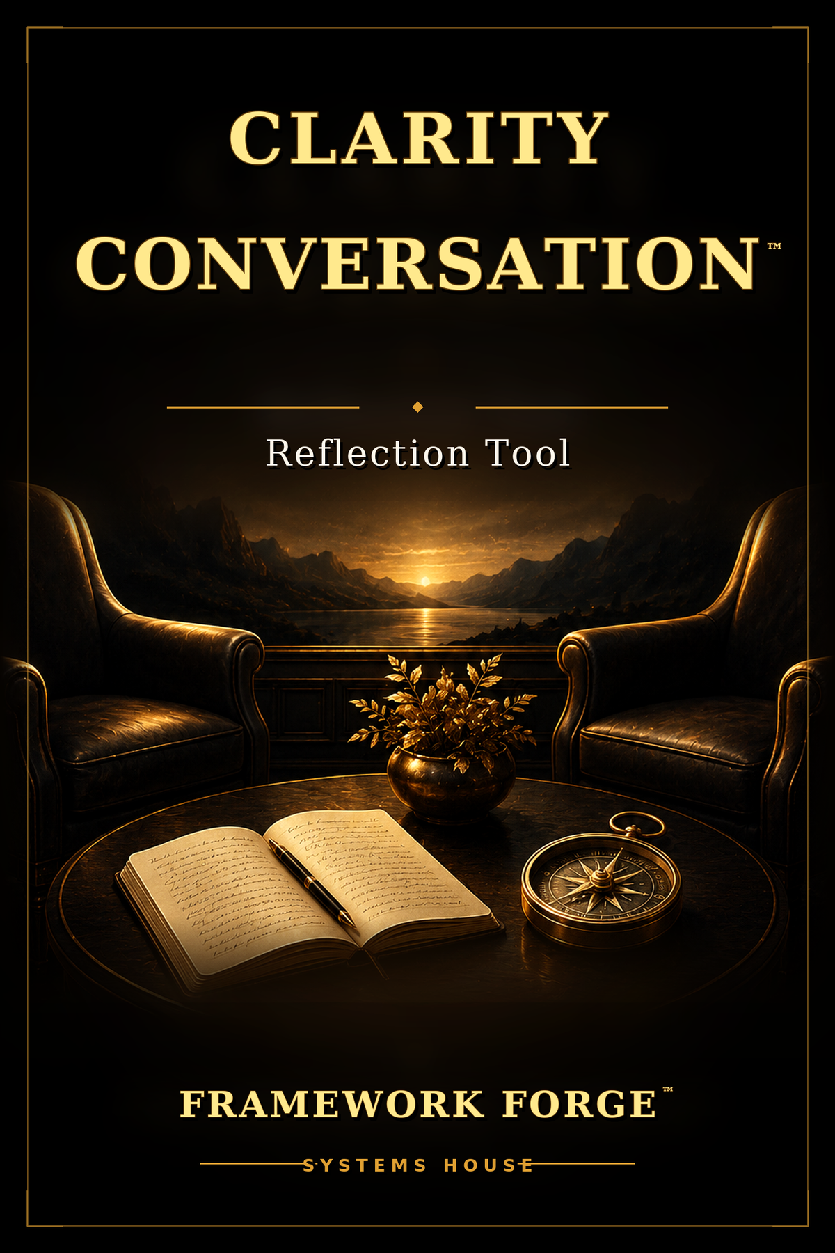Clarity Conversation reflection tool cover